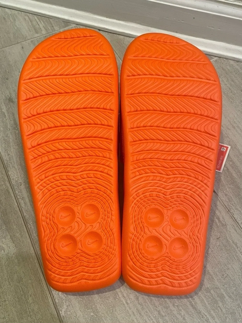 Nike orange Slide Sandals